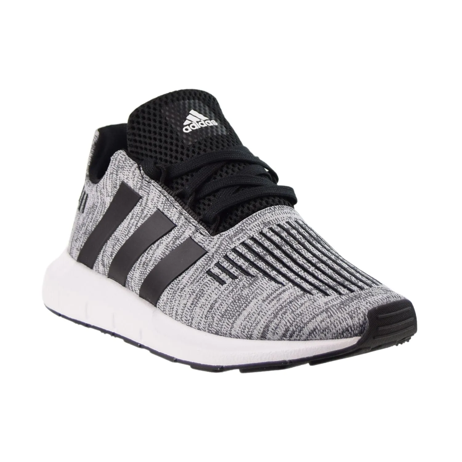 Adidas Swift Run 1.0 Little Kids' Shoes Black-Grey Vintage Adidas Skate Shoes