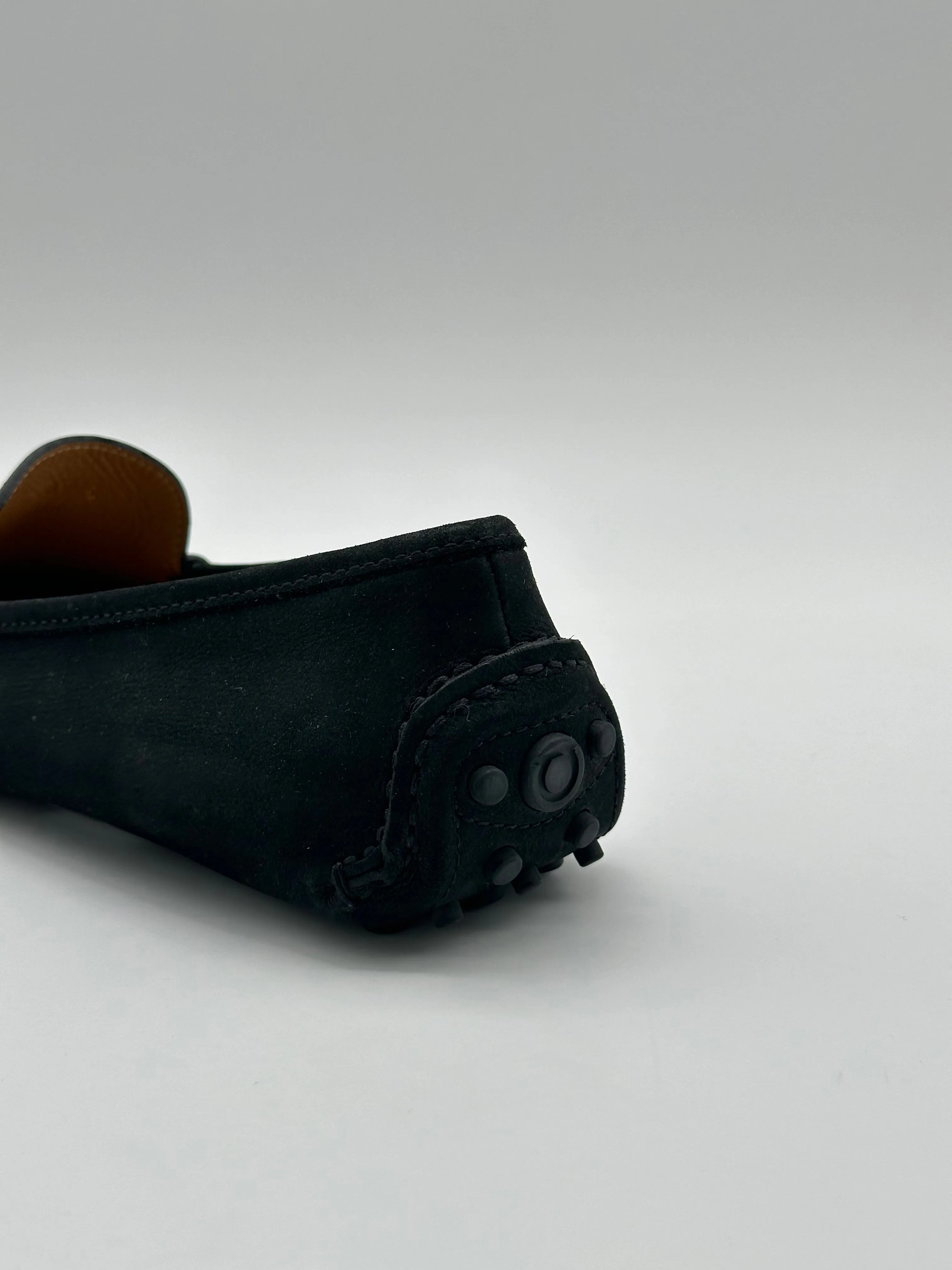 Chuncky Loafers Suede Buckle Mocassini