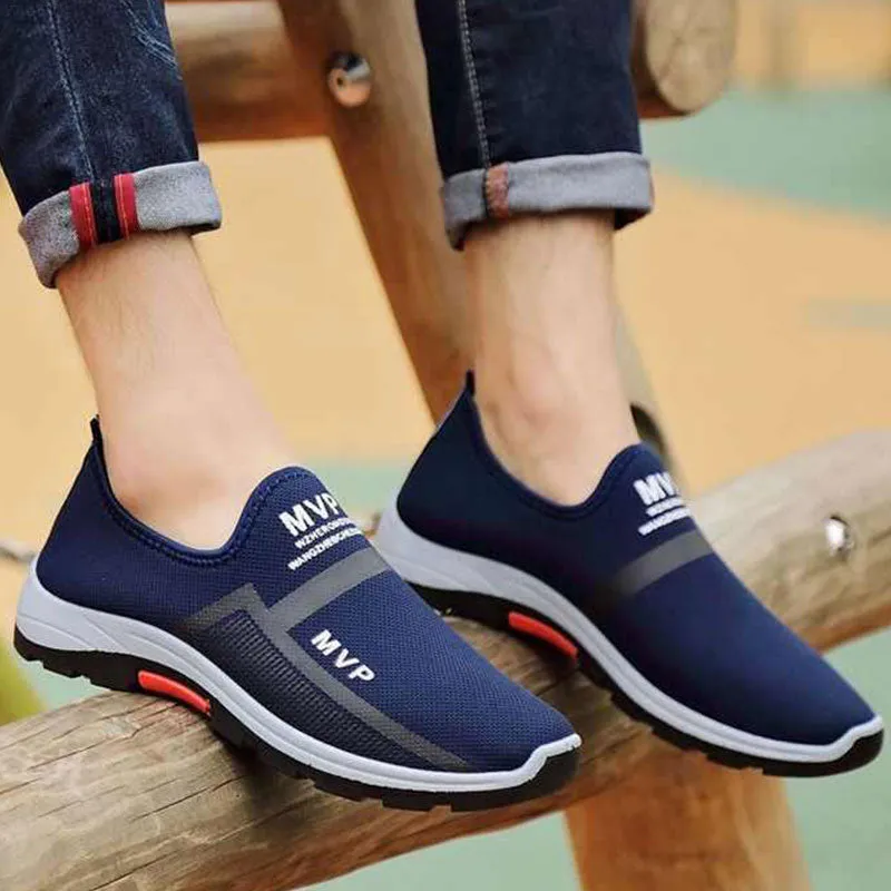 Run Shoes Summer Casual Breathable Slip-on Loafers