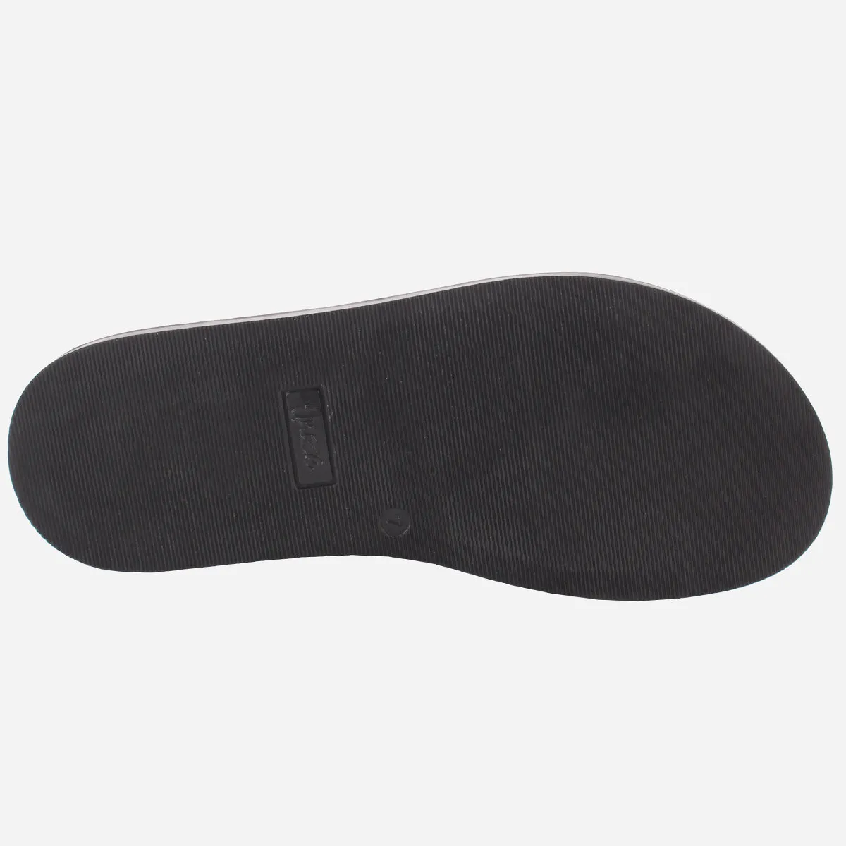 Slippers Style Mens "SENUK" Crossover Strappy Leather Slippers