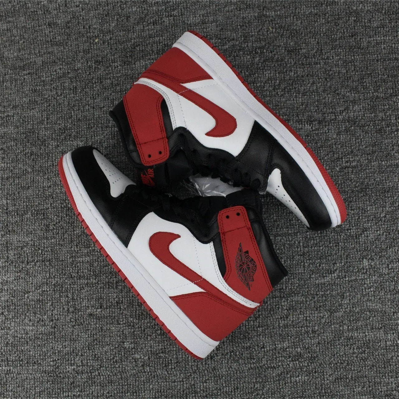 Nike Air Jordan 1 High Retro OF 6 Ring Whie Black Red Shoes Basketball Men !!! CYBER MONDAY SALE !!! Best Asics Shoes For Running