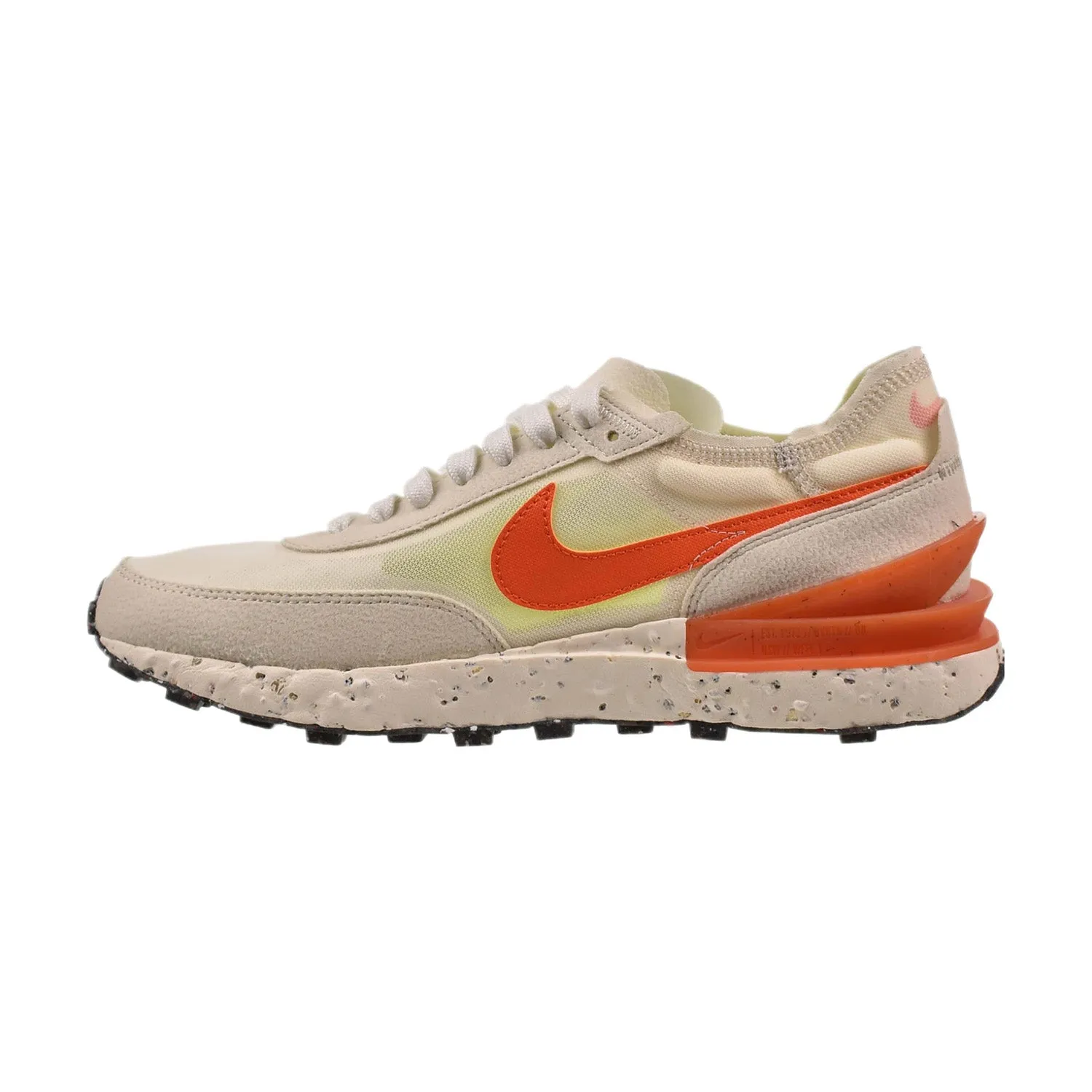 Nike Waffle One Crater SE Women's Shoes Pale Ivory-Orange Field Hockey Shoes Asics