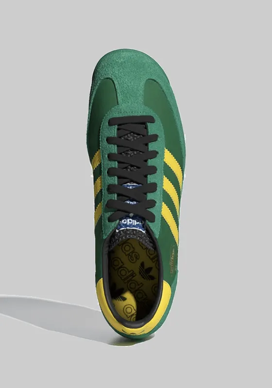 Mark Gonzales Shoes Adidas SL 72 RS - Green/Yellow/Black