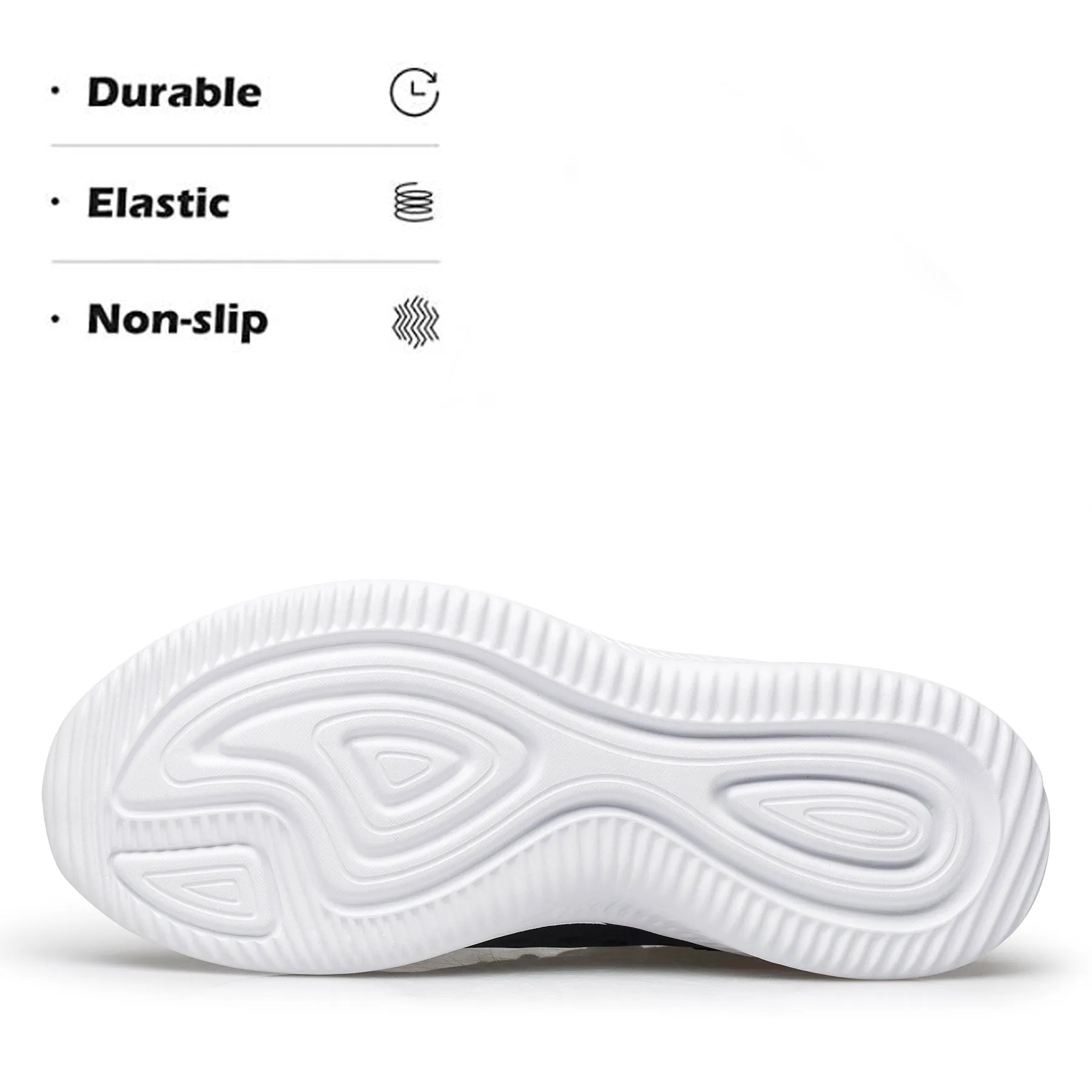 YHOON Mens Walking Shoes Slip on Sneakers Best Flexible Work Boots For Carpenters