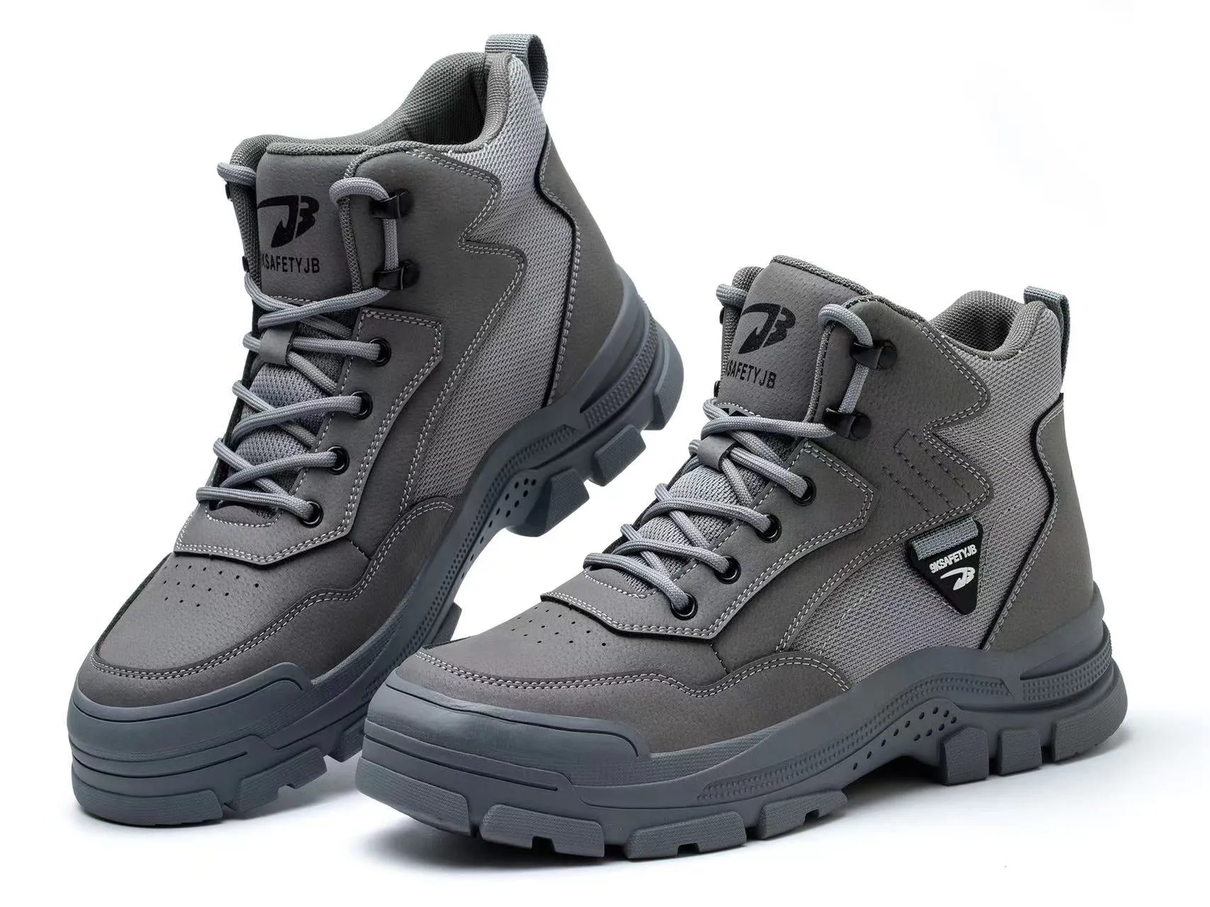 Waterproof Chelsea Work Boots Work Boots for Men Water Resistant Steel Toe Non-Slip Rubber Leather Shoes