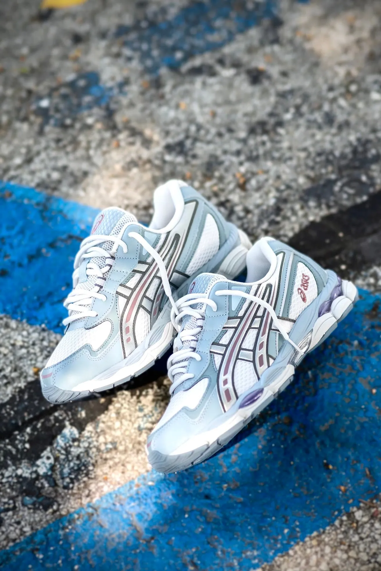 Asics Volleyball Shoes Tokyo Mens Asics Gel-NYC 2055 (Glacier Grey/Dolphin Grey) 1203A542.020