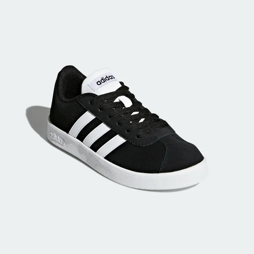 Adidas Boxing Shoe Adidas VL Court 2.0 Unisex Kid's Shoes Black/White DB1827
