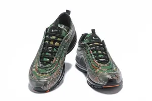 Asics Shoes Ireland Nike Air Max 97 Camouplage Army Green Grey Shoes !!! CYBER MONDAY SALE !!!