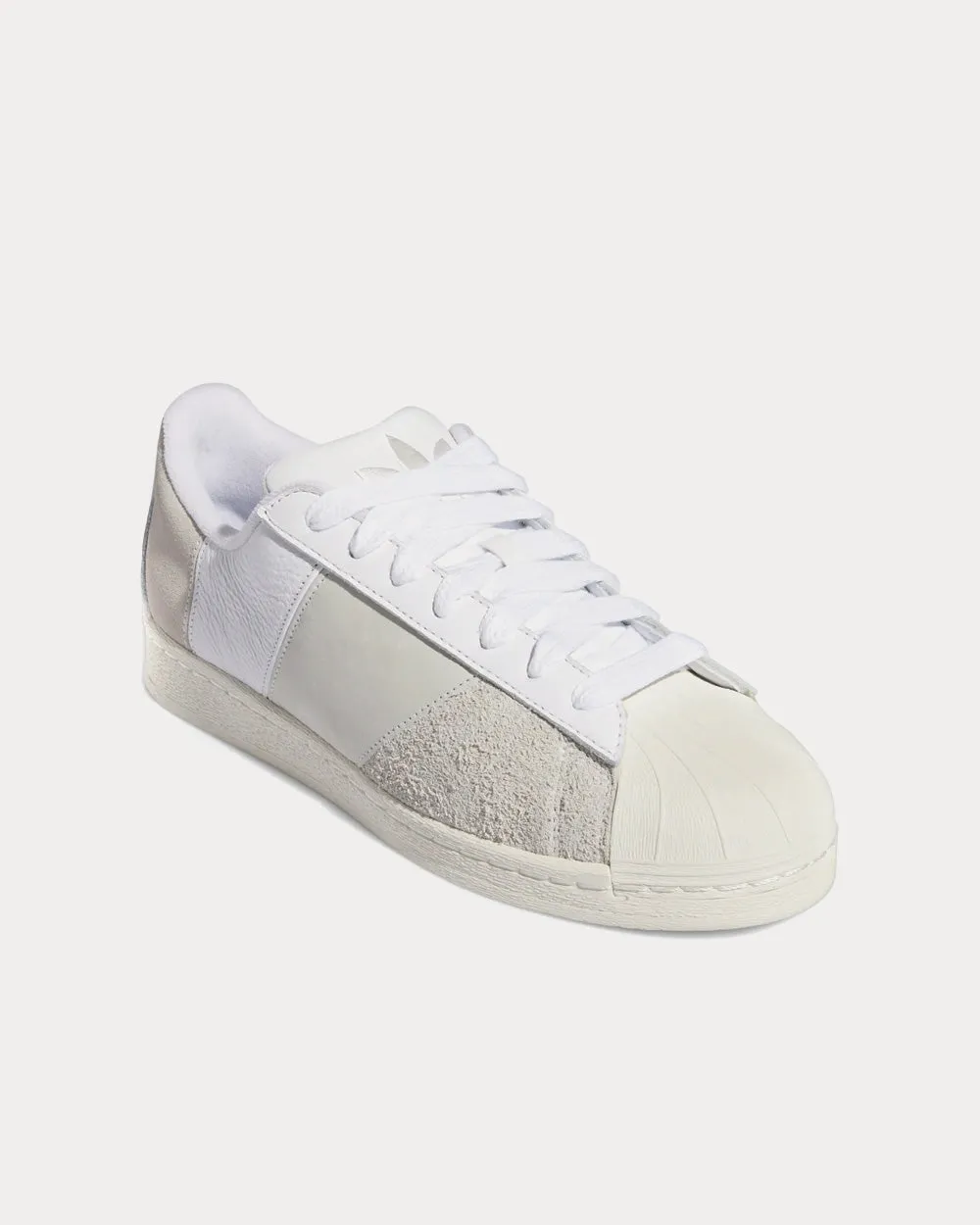 Superstar 82 Panel Cloud White / Off White / Cloud White Low Top Sneakers Newest Adidas Shoes
