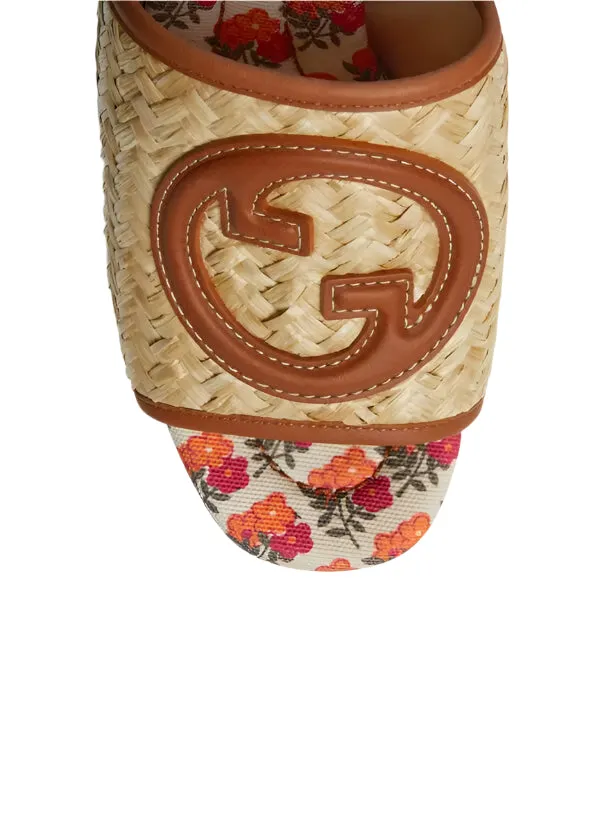 Sandals Emerald Bay - Exumas Bahamas Gucci Mabel Interlocking G Raffia Sandals