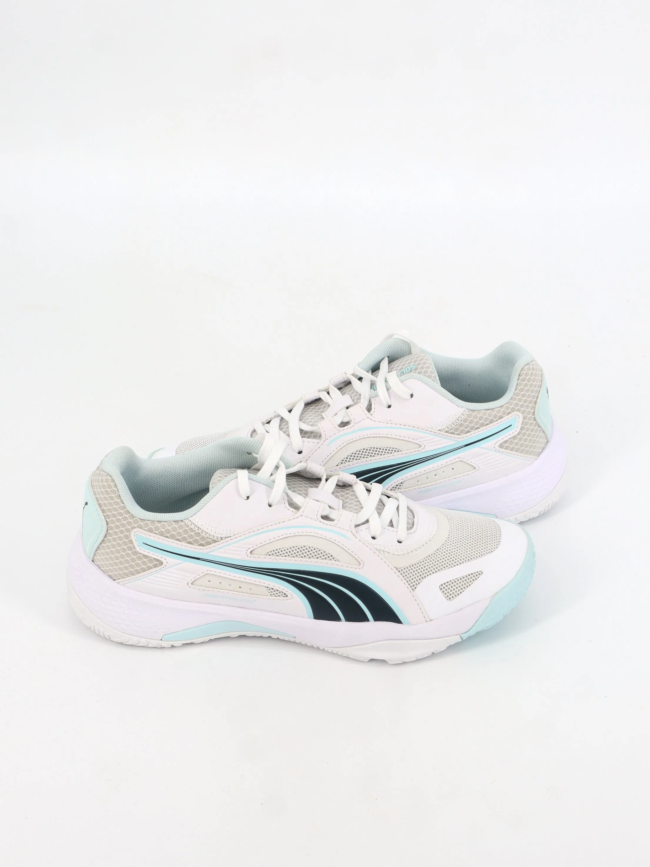 Clearance On Running Shoes Women's Brand Logo Printed Running Shoes,White