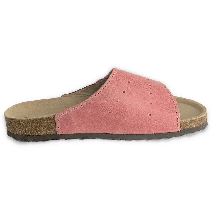 T56: color pink red ladies orthotic sandals Mexican Leather Flip Flops