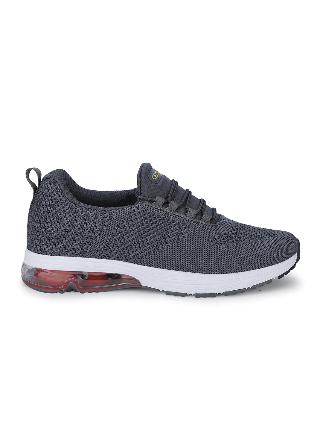 TALLER Grey Men's Sports Shoes Running Shoes Steel Toe