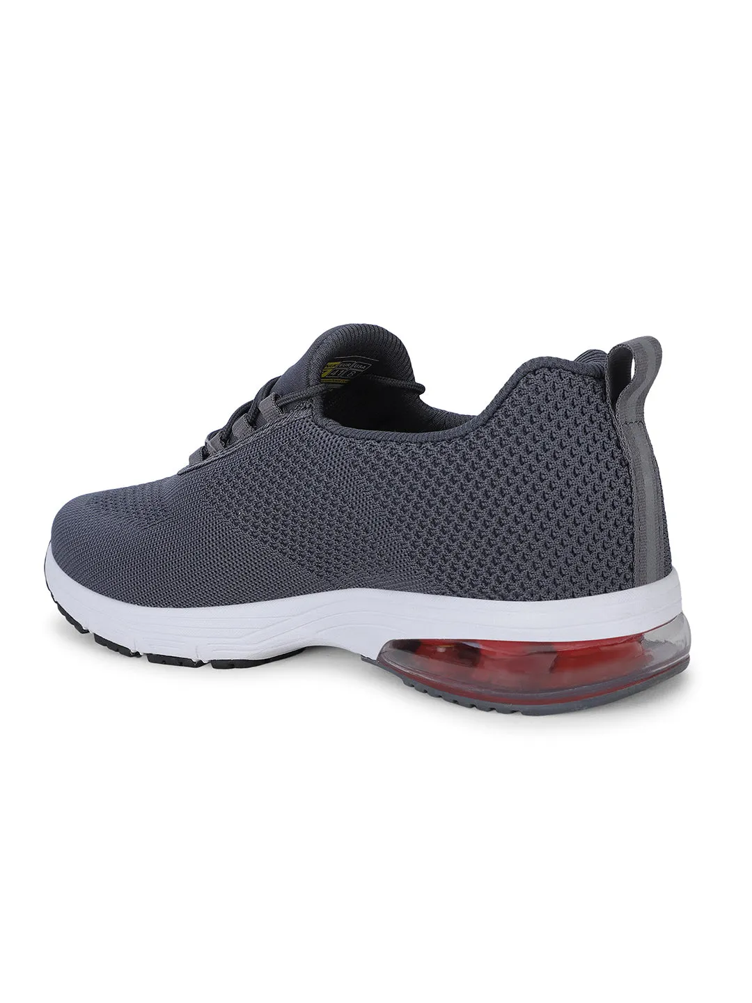 TALLER Grey Men's Sports Shoes On Cloud Running Shoes