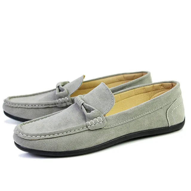 Tangnest Casual Strap Men Flats Soft  Flock Leather Men Loafers Classical Slip-on Driving Shoes Man Comfort Flat Shoes XMR1195 Loafers With Suit Pants