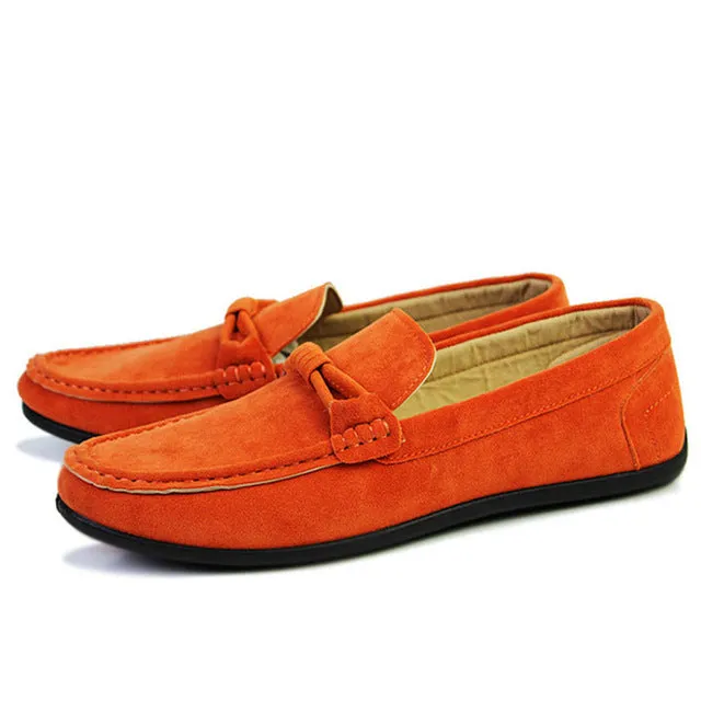 Tangnest Casual Strap Men Flats Soft  Flock Leather Men Loafers Classical Slip-on Driving Shoes Man Comfort Flat Shoes XMR1195 Corkys Loafers