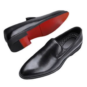 Outfit With Loafers The Rossi - Red Bottom Classic Leather Loafers