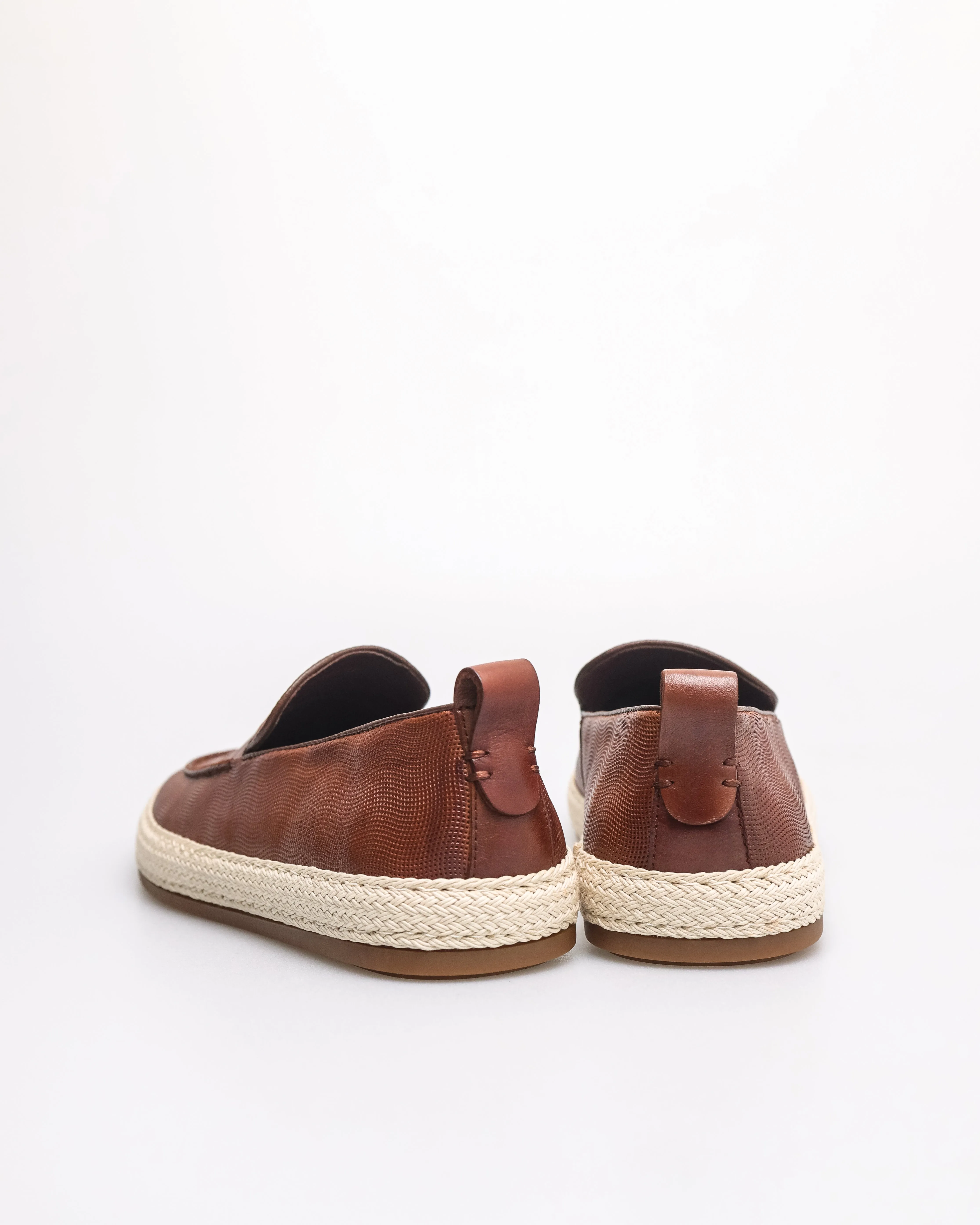 Fur Loafers Tomaz HF104 Men's Plain Textured Loafers