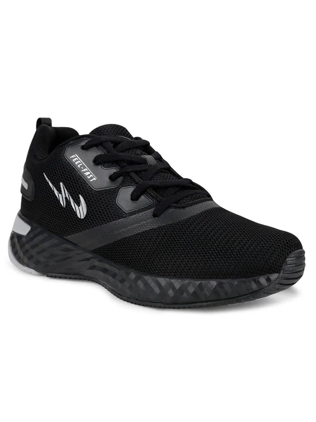 Running Foam Shoes TORNADO Black Men's Running Shoes