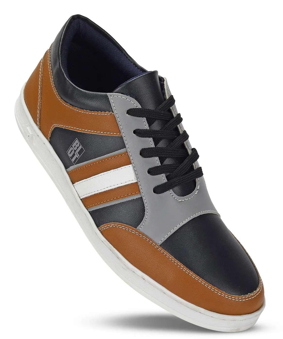 Sneakers Size 8 Paragon K1028G Men Casual Shoes | Stylish Walking Outdoor Shoes for Everyday Wear | Smart & Trendy Design  | Comfortable Cushioned Soles White