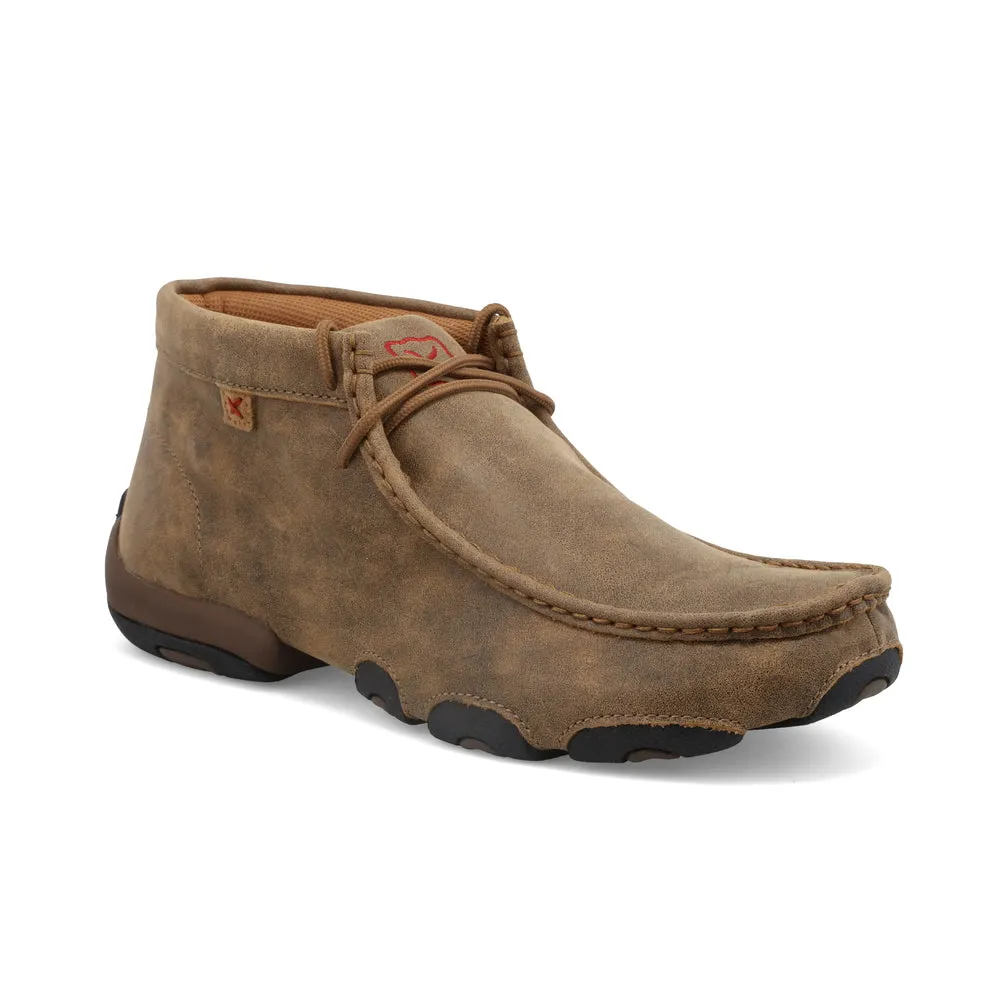 Twisted X "The Original" Chukka Driving Moc Bomber Men's Top Comfortable Work Boots