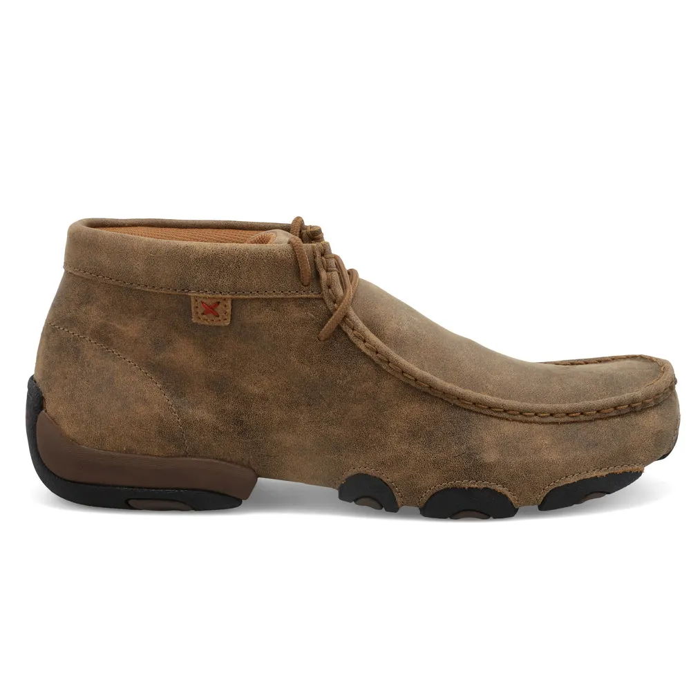 Unlined Composite Toe Work Boots Twisted X "The Original" Chukka Driving Moc Bomber Men's