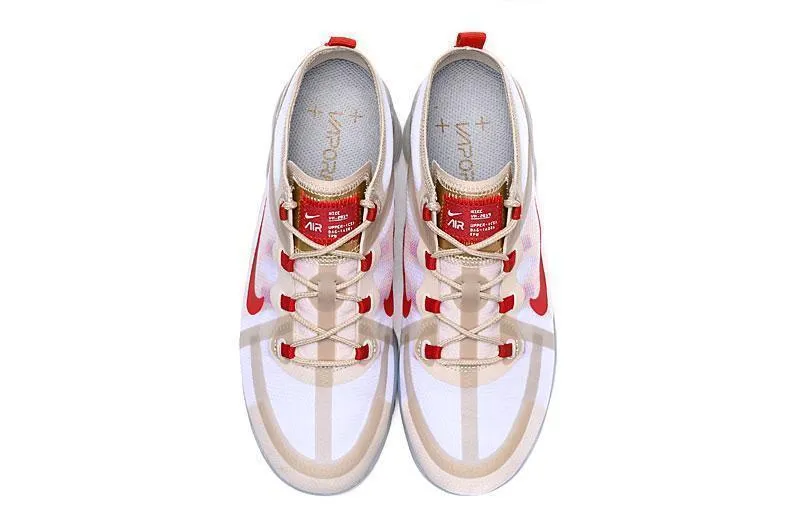 Asics Narrow Running Shoes Nike Air Vapormax 2019  'White Red' Shoes Sneakers Men Women Sale Size US 7-11