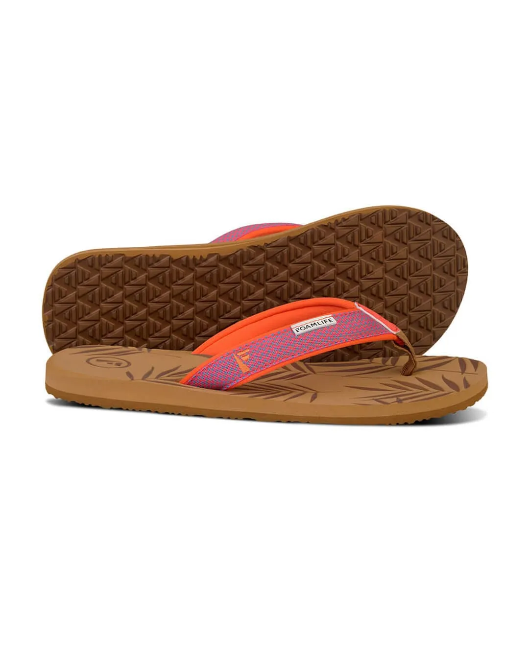 Love And Flip Flops Foamlife Latte Brown Harts Flip Flops