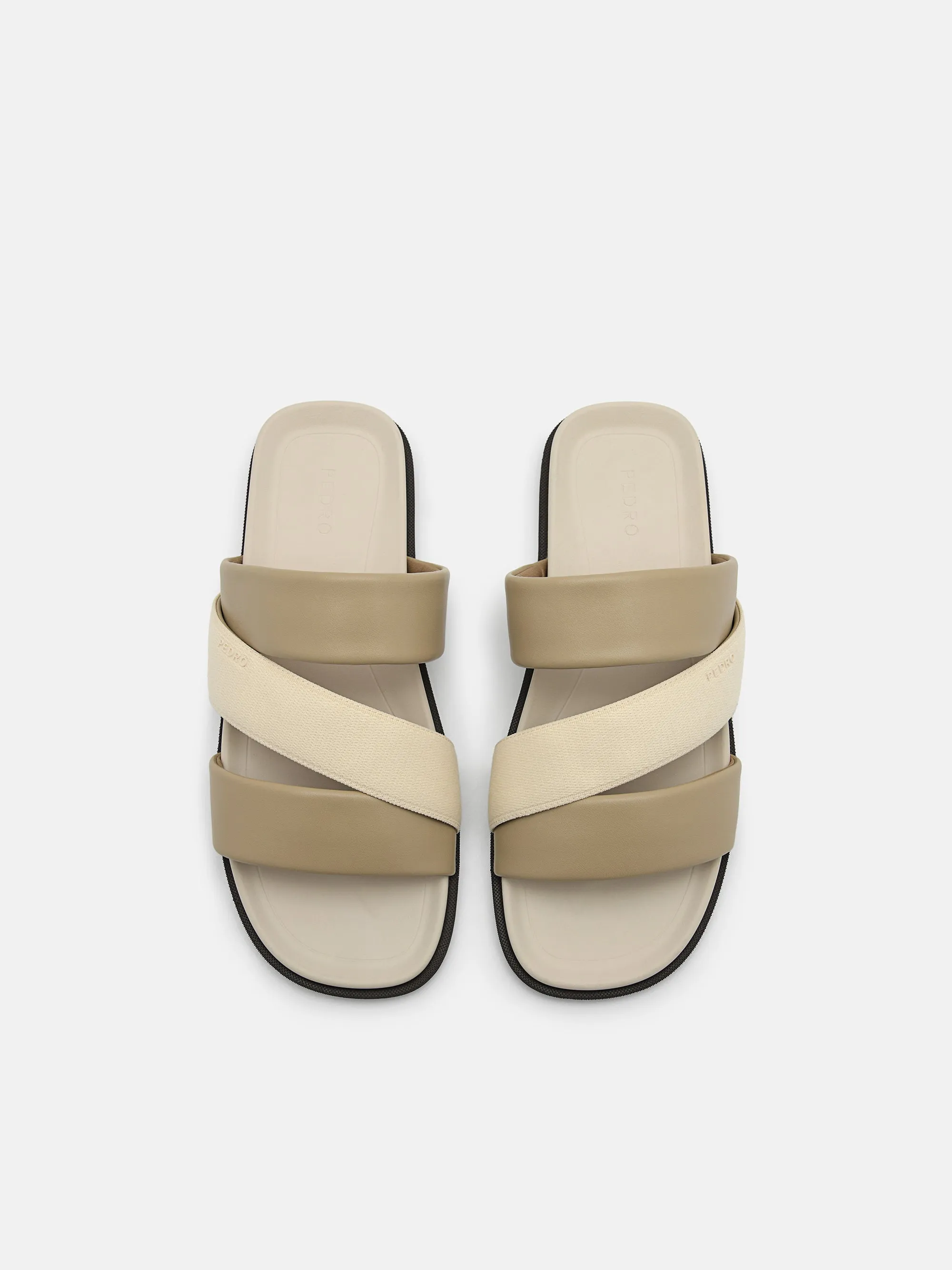 Sandals For Beach Water And Dinner Tri-Band Slide Sandals