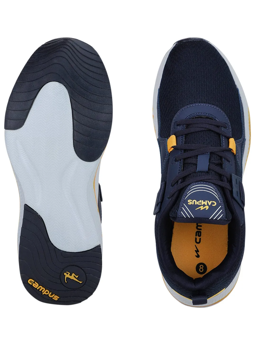 TRILLIUM Blue Men's Running Shoes Running In Lifting Shoes