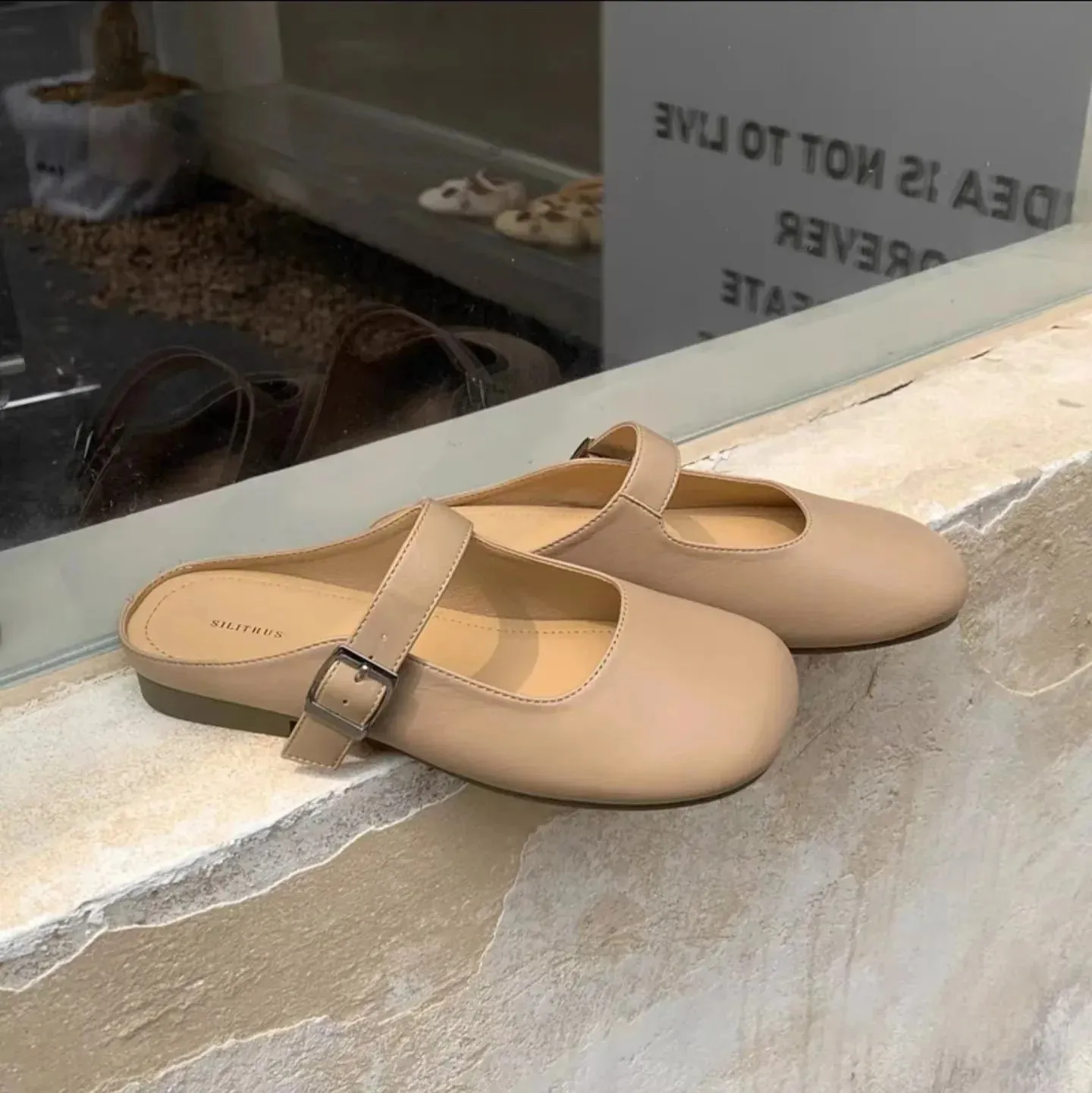 Unusual Slippers ChicMy-Fall Outfits  Sweet Soft Sole Flat Shoes for Women Autumn New Shoes Casual Mary Janes Elegant Female Pumps Summer Slippers