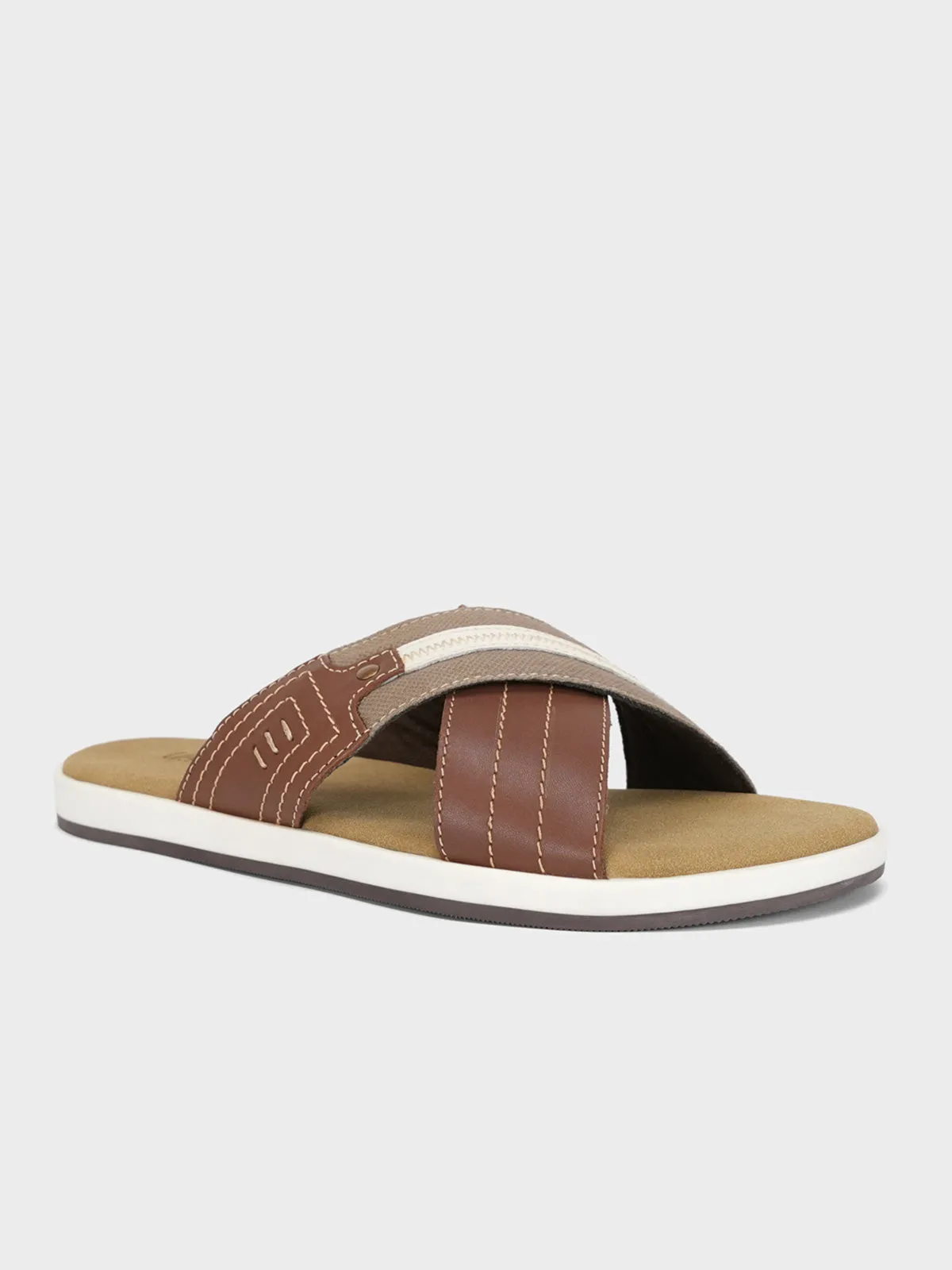 Hello Kitty Slides Mens "DUCASSE" Casual Open Toe Slippers