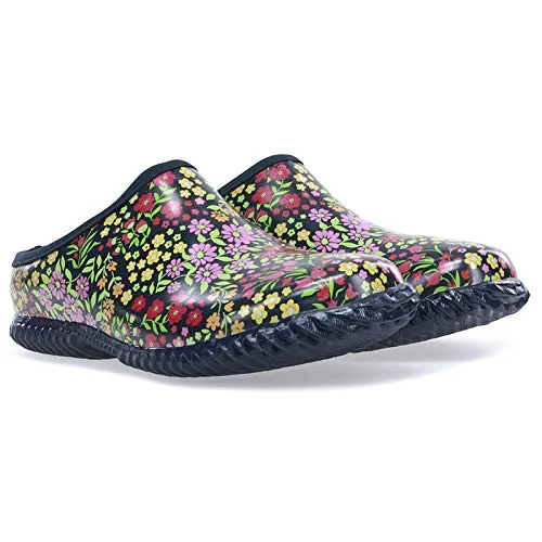 Western Chief Gorgeous Garden Clog Steelers Slippers