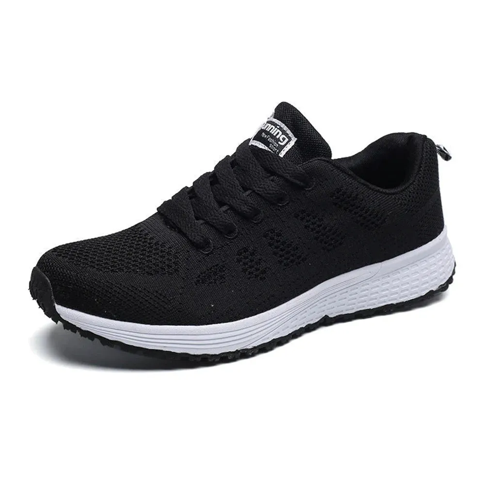 Cheap Athletic Sneakers Betterthy Round Toe Mesh Running Shoes Low Top Sneakers
