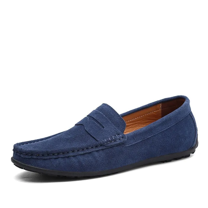 Men's Top Quality Leather Shoes Moccasins Loafers Flats Adrien Loafers