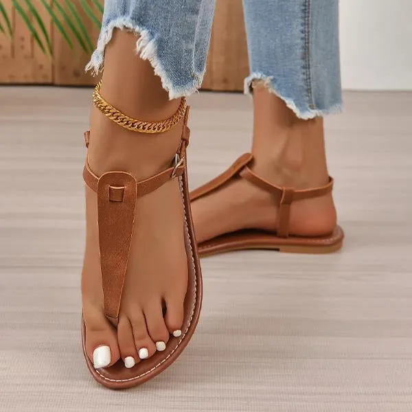 Hotmarzz Flip Flops Women's Beach Fashion Flat Flip-Flops Sandals 14513850S