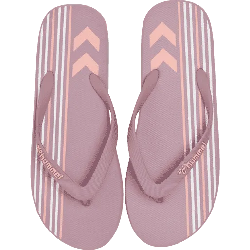 Square Toe Leather Flip Flops Hummel Unisex Multi Stripe Flip Flop