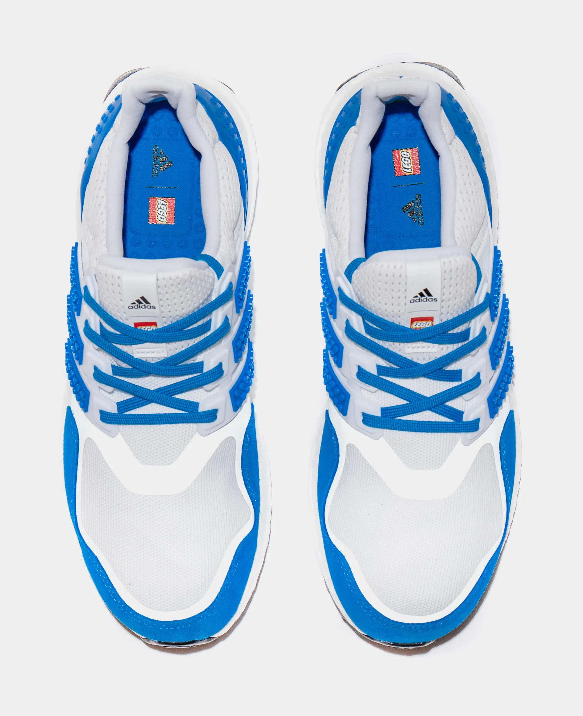 Ultraboost DNA x Lego Mens Running Shoe (White/Blue) Tennis Shoes Adidas