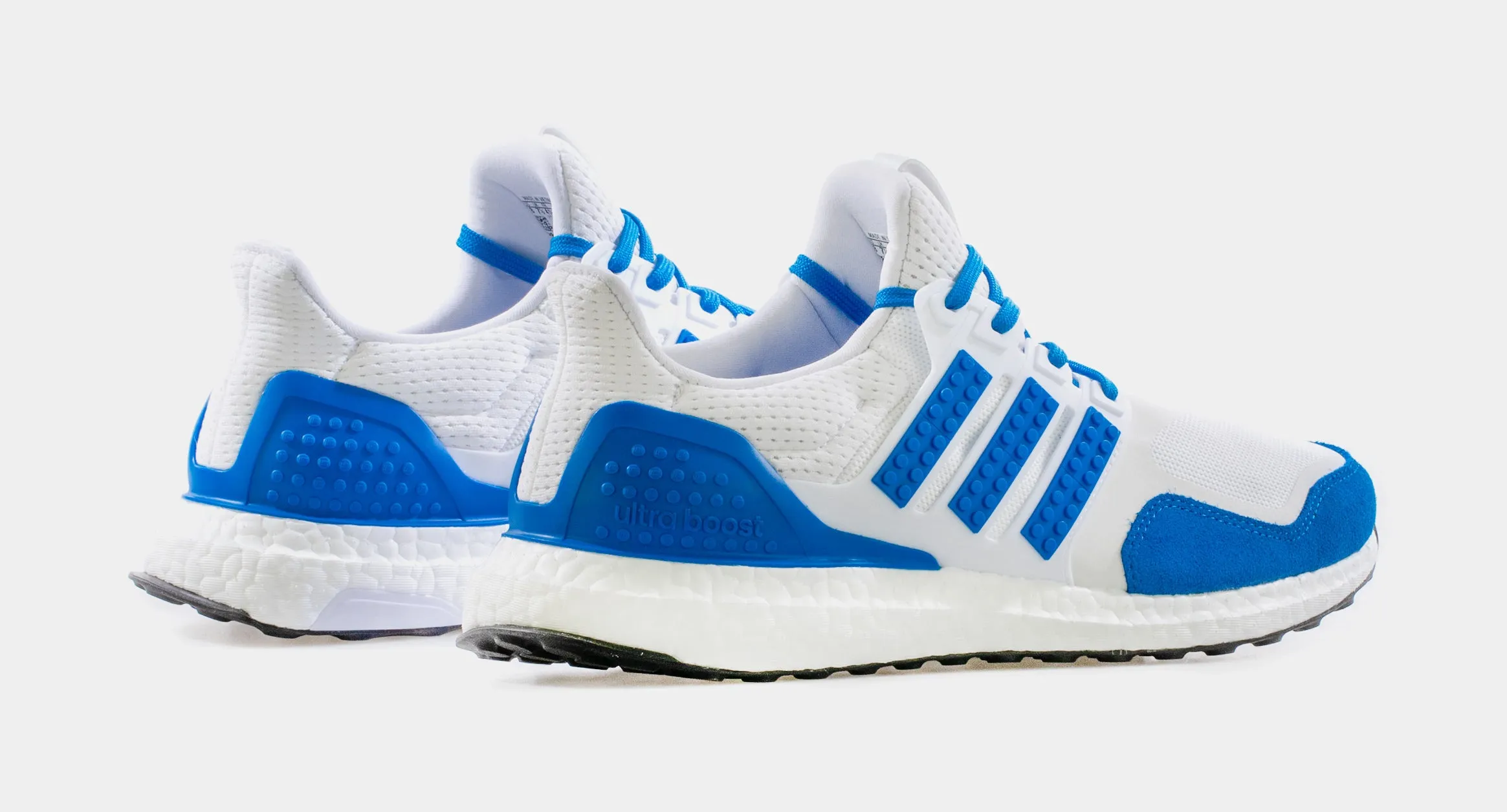 Adidas Crazyflight Mid Volleyball Shoe Ultraboost DNA x Lego Mens Running Shoe (White/Blue)