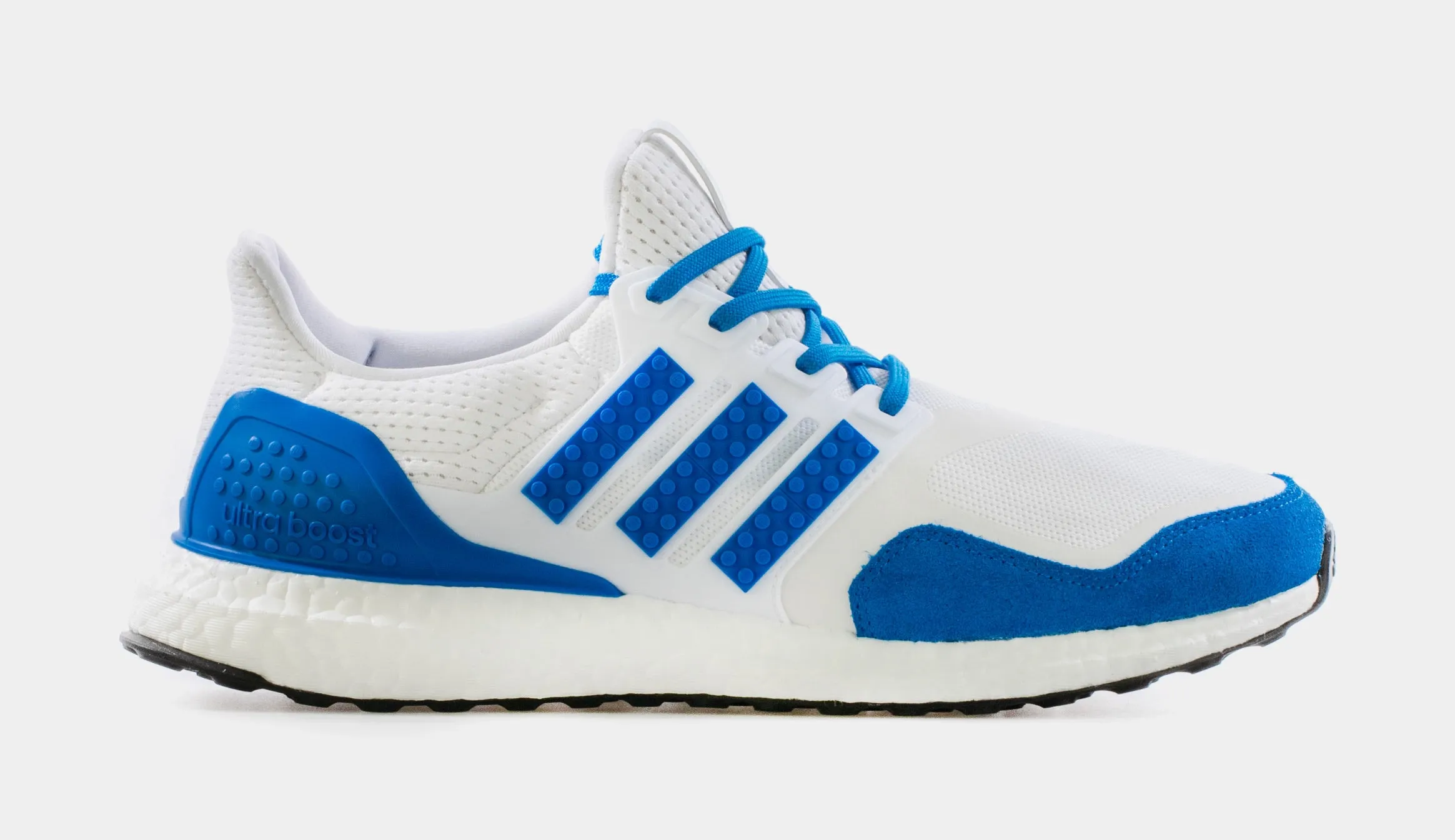 Adidas Adizero Ubersonic Tennis Shoes Ultraboost DNA x Lego Mens Running Shoe (White/Blue)
