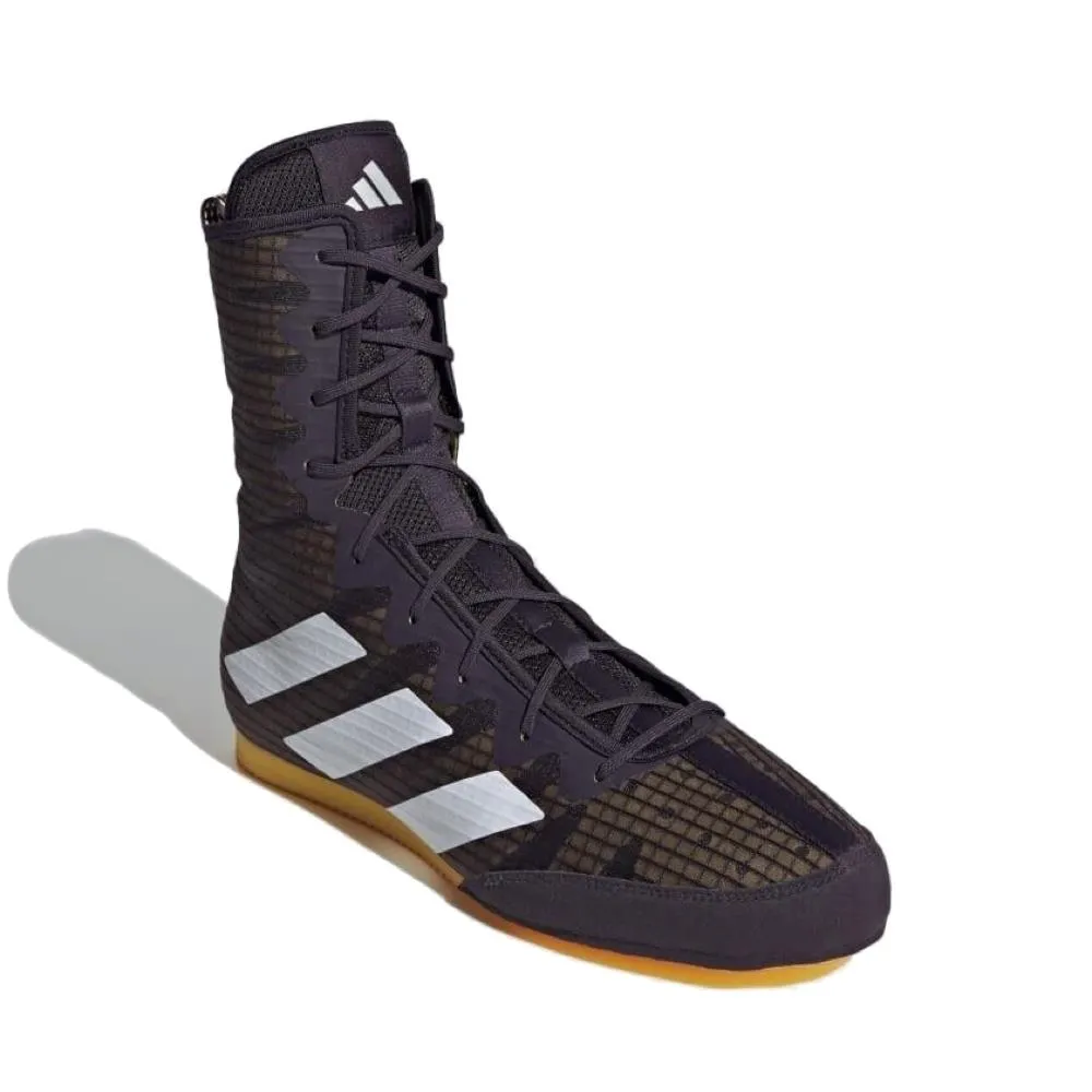 Adidas Football Soccer Shoes Adidas Box Hog 4 Boxing Boots - Black/Oly
