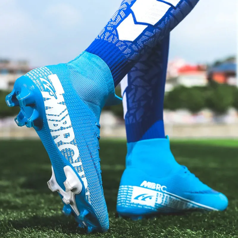 Ultralight Soccer Shoes Men Outdoor FG TF Boys Non-Slip Cleats Sneakers On Cloud