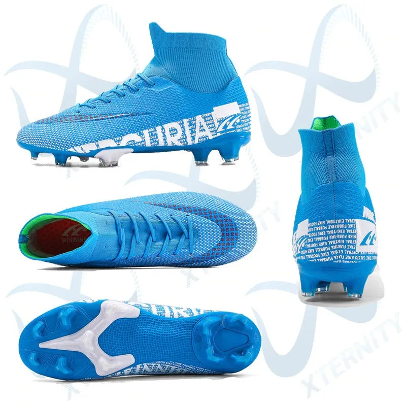 Ultralight Soccer Shoes Men Outdoor FG TF Boys Non-Slip Cleats Sneakers Buy One Get One Half Off