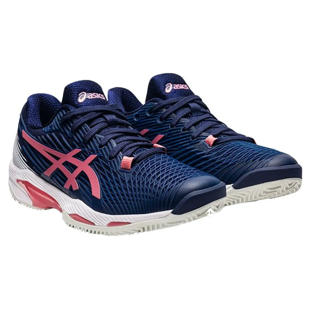 Asics Solution Speed FF 2 Womens Clay Tennis Shoes Asics Unisex Gel-nunobiki Sportstyle Shoes