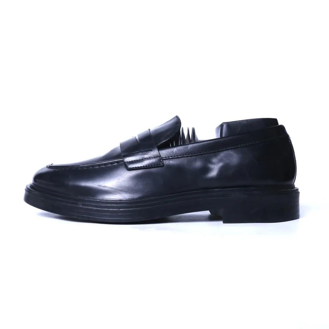 Steve Madden Lando Leather Loafers ZARA. .