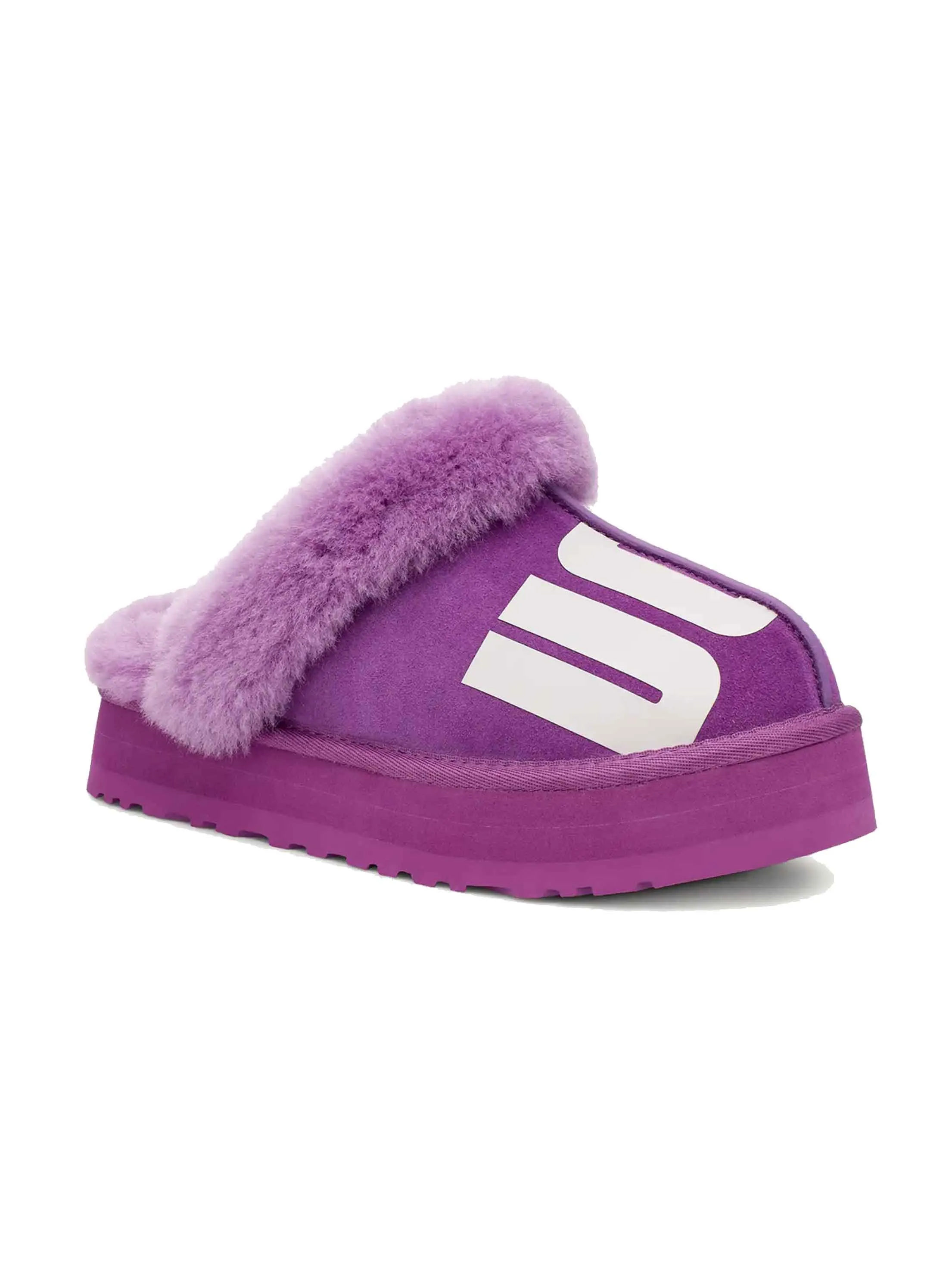 Velcro Slippers Women's Printed Slippers,Purple