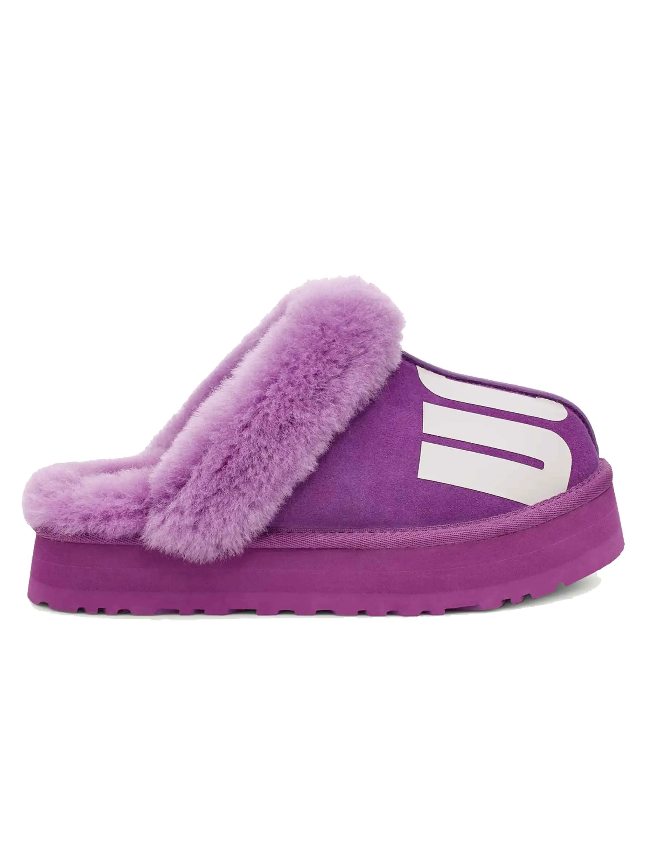 Knitted Slippers Felted Pattern Women's Printed Slippers,Purple