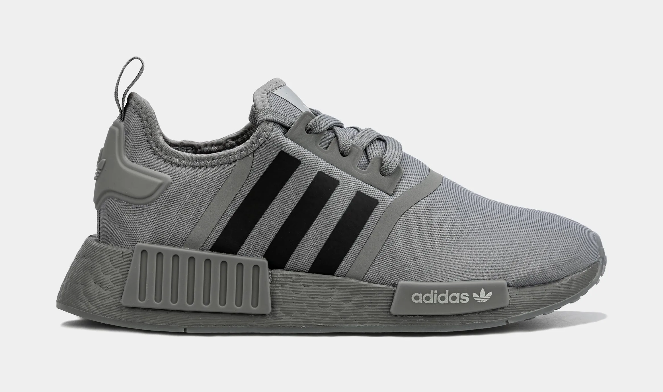 Cute Adidas Shoes NMD_R1 Grade School Lifestyle Shoes (Grey)