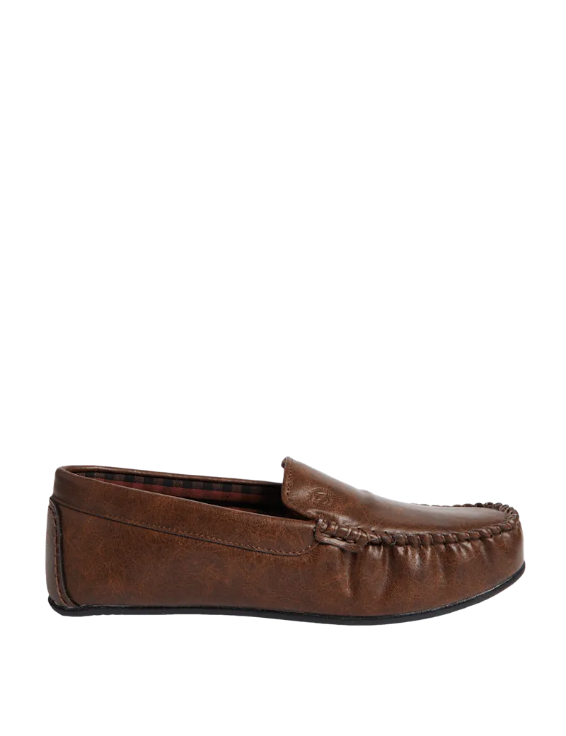 Moccasin Slippers with Freshfeet Summer Home Slippers