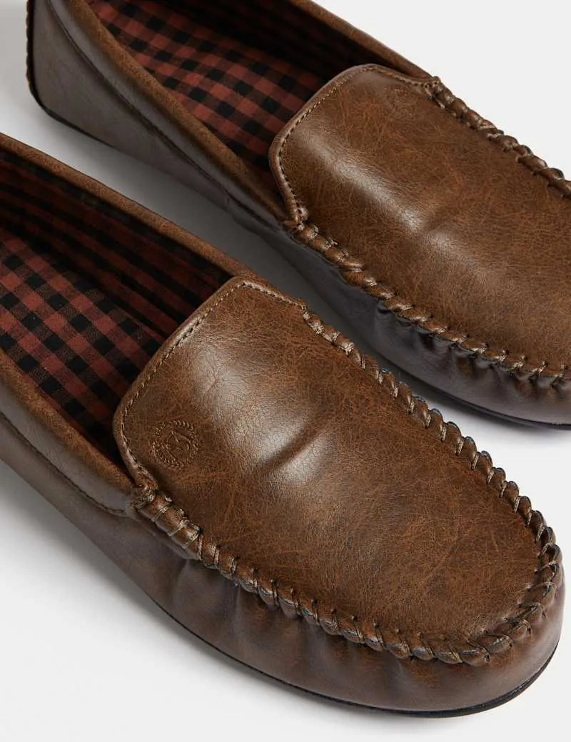 Max Air Slides Moccasin Slippers with Freshfeet